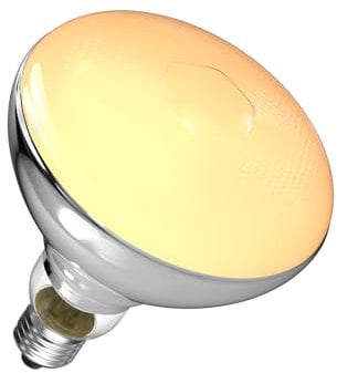 BrightArk 250W Food Heat Lamp Bulb, E27 Catering Lamp for Hanging Food Heat Lamp, 230V Food Warming Lamp for Stainless Steel Heat Lamp, Food Serving Bulb for Cafe Bar, Canteen,Buffets