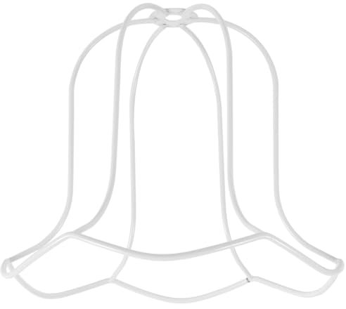 STOBAZA Lampenschirmrahmen Aus Metall Für Diy-projekte Tischlampenhalterungen Rostfreier Lampenschirmkäfig Für Heimwerkerbedarf Und Lichtzubehör