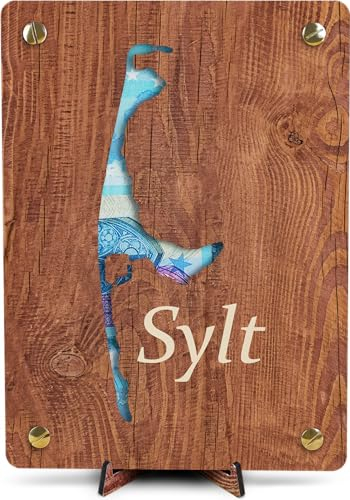 Sylt - XL Geldgeschenk aus Holz inkl. Ständer | Urlaub - Sylt - Sylt Reiseführer, Sylt Geschenke, Sylt Deko, Inselliebe Auf Sylt, Ausgerechnet Sylt