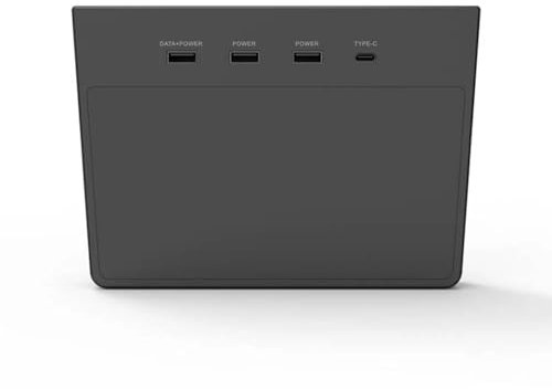 Consola Central de Carga USB Hub para Tesla Model 3, SSD Sticks Organizador Kit Accesorio para Tesla Model 3 Wireless Charging Pad con Adaptador Tipo-C