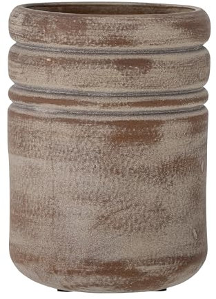 Vilken Vase, Braun, Keramik, Durchmesser 14 cm x Höhe 20 cm