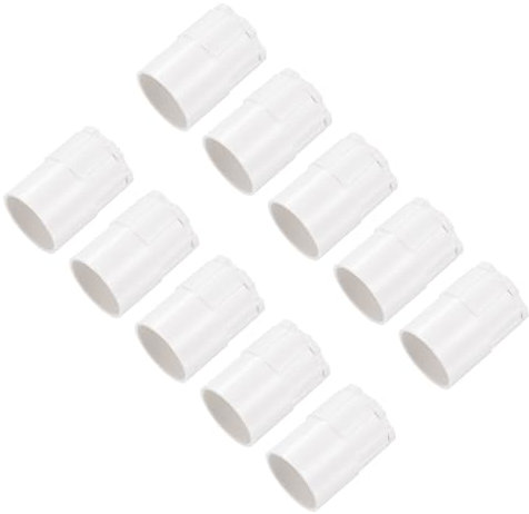 sourcing map Conduit Adaptor Male PVC Lock Nut Pipe Clamps 16 mm Seal Connect for Adapter Fitting Conduit Box Cable Management DIY Project Pack of 30