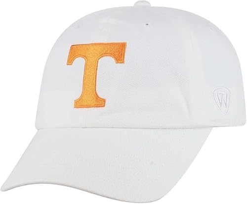 Tennessee Collegiate verstellbare Hüte, Tennessee White, Einheitsgröße