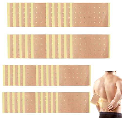 Schmerzlinderung Patch, 40 Stück Pain Relief Patche,Selbstklebendes Schmerzlinderungspflaster, Schmerzlinderung Pflaster, Kalt Schmerzpflaster, Wärmepflaster Patch