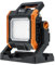 BATILEC - Projecteur de chantier 4000 lm + 5 adaptateurs 18-20V Compatible pour batterie Black & Decker, Bosch, Dewalt, Makita, Metabo, Milwaukee et Stanley - IP65