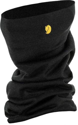Fjällräven Unisex Bergtagen Merino Nackengamasche, Black, One Size