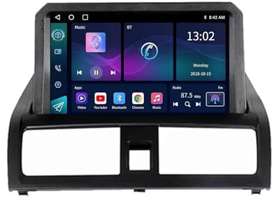 Android 13 2 DIN Car Radio Stereo para Honda Accord 7 VII 2002-2008 9 Pulgadas Autoradio con WiFi GPS Rear View Camera RDS FM BT DVR SWC Ventilador de refrigeración(2+32G)