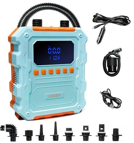 Origem Pompa Elettrica SUP 60 PSI 20800mAh Portatile per Kayak e Gommoni