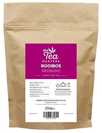 The Tea Masters Loose Leaf Tea - Rooibos (Redbush) (1x250g)