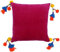 Paoletti Poco 55X55 FEATH CUSH Fuchsia, Baumwolle, Fuchsie, 55x55cm
