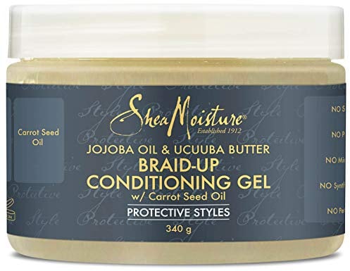 Shea Moisture Jojoba Oil and Ucuuba Butter Braid Up Conditioning Gel 340g