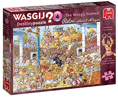 Wasgij Retro Destiny 4:Die Wasgij-Spiele!! (1000 Teile)