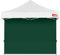 MasterCanopy Seitenteil/Seitenwand ohne Fenster für 3 x 3 m Pop up Pavillon Faltpavillon Partyzelt Festzelt Canopy, Windfest Wasserdicht, Waldgrün