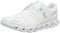 ON Herren Cloud 5 Textile Synthetic All White Trainer 47.5 EU
