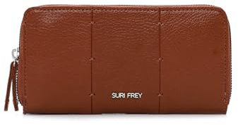 SURI FREY Dorothy Zip Around Wallet Cognac