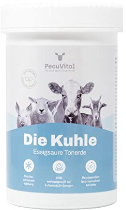 PecuVital DIE KUHLE Tonerde mit Essigsäure 2,5kg Euterpflege Kuh [Kühlung]