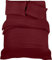 Utopia Bedding - Housse de Couette 200x200cm, Drap Housse 135x190cm et Taies d'oreiller 50x75cm - Microfibre brossée Polyester Douce (Bordeaux)