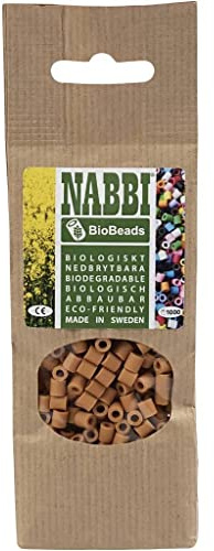 NABBI® BioBeads biologisch abbaubar, 1.000 Stück. Toffee Nr. 55