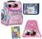 Goldkids 4er Cleo & Frank Set Schulranzen Ranzen Tornister Federmappe Turnbeutel Turnsack Aufgabenheft für die Grundschule Katze Cat Motiv