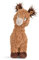 NICI Peluche Alpaca eretto Al Paka 48cm GREEN