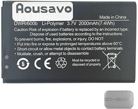 Aousavo DWR-932 DWRr600b batteria di ricambio compatibile con D-Link DWR-932 Pocket 4G Hotspot WiFi 4G/DWR-932 portable 4G router Wi-Fi DWRr600b
