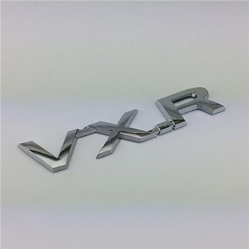 Auto ABS Letters Embleme Abzeichen Sticker Aufkleber, Für VXR vorderer,Rear Boot Trunk/Kühlergrill/Lenkrad extern Zubehör