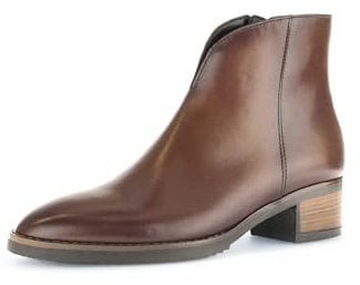 Gabor Damen Klassische Stiefeletten, Frauen Stiefeletten,uebergangsstiefel,reißverschluss,Boots,Stiefel,Bootee,Sattel (Effekt),37.5 EU / 4.5 UK