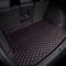 GTFFDERD Auto Kofferraummatte Für VW Tiguan 2009-2016, rutschfest Kofferraumwanne Kofferraum Schutzmatte Kofferraumschutz Interieur ZubehöR,Black-Red