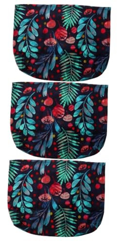 Hoement 3stücke Wiederverwendbarer Bienenwachstuch Lebensmittelaufbewahrungsbeutel Für Frische Lebensmittel Und Geruchshemmend Für Kühlschrank Und Camping