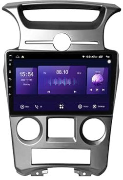 2 DIN Radio de Coche Android 11 de 9 Pulgadas Coche Pantalla Tactil para Kia Carens 2007-2011 Reproductor Multimedia con WiFi/FM/Mandos del Volante/Cámara Trasera/Navegación GPS(M100S 1+16G)