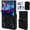 Console de jeu portable rétro V40 MAX avec 256 Go intégré plus de 20 000 jeux classiques, écran 4K HD IPS de 4 pouces, système Linux Open Source, batterie de 4000 mAh, console de jeu vidéo de poche
