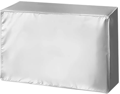 Couvercle de Climatiseur Extérieur, 86 x 32 x 56 cm, résistant à l'eau, aux UV, à la poussière, à la neige, housse de climatisation pour la maison, dimensions universelles