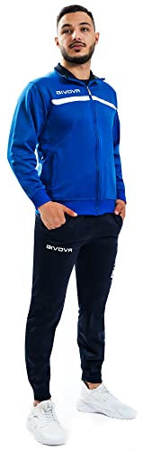 GIVOVA TUTA ONE FULL ZIP POLARFLEECE AZZURRO/BLU
