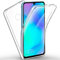 KP TECHNOLOGY Case for Huawei P30 Lite - 360°Full Body Hard PC Back and Soft Silicone TPU Front Integrated Transparent Slim Ultra-Thin Cover Case for Huawei P30 Lite