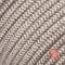 Textilkabel für Lampe, Stoffkabel 3-adrig (3x0,75mm²), Leinen-Braun - 3 Meter
