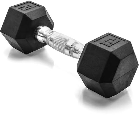 CAP Barbell 12 LB Coated Hex Dumbbell Weight