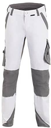 Planam Norit Herren Bundhose Weiss Zink Modell 6408 Größe 52