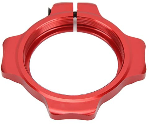 Alomejor 28,99 Mm Fahrradkurbellegierung Innenlagereinsteller Fahrradlegierung Innenlager Vorspannungseinsteller Kit für Dub Fahrradkurbel Upgrade Teile(rot)