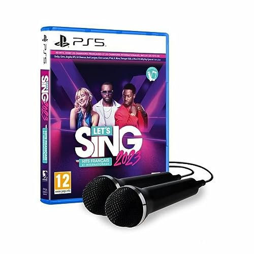 Lassen Sie uns 2023 + 2 PS5 -Spielmikrofone singen