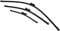 X AUTOHAUX 3 Pcs Car Front Rear Windscreen Wiper Blades Set for VW Golf MK7