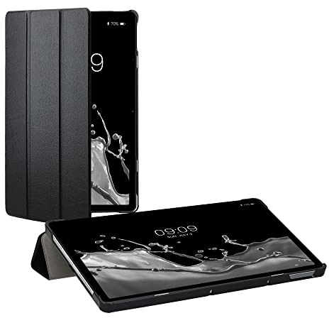 kwmobile Hülle kompatibel mit Redmi Pad - Smart Cover Tablet Case Schutzhülle - Stand - in Schwarz