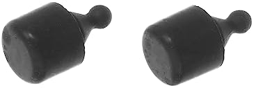 sparefixd Tapones de goma para puerta de horno Siemens integrados, 2 tapones