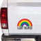 Yelolyio LBGT - 2 calcomanías de enfermera para autos, portátiles, guitarra, nevera, botellas de agua, sellos de sobre, 11 pulgadas