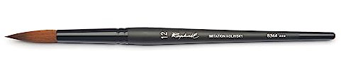 Raphael Stradivarius Pinceau aquarelle synthétique Kolinsky Noir