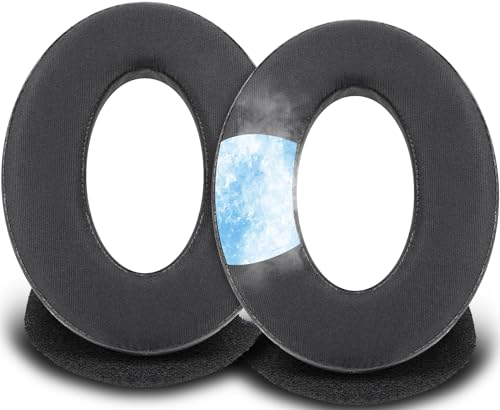 SOULWIT Kühlgel Ersatzpolster Ersatz Ohrpolster für Bose A20 Aviation Headset, Aviation Headset X A10, Polster mit hochdichtem Geräuschisolationsschaum