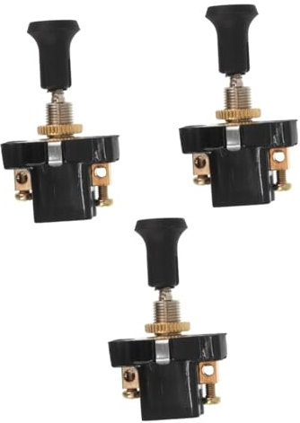 Gatuida 3 Pz Interruttore Fari L'interruttore Sostituzione Devioluci Interruttore Per La Luce Dell'auto Interruttore Push Pull Della Luce Anteriore Interruttore Per Faro Addominali
