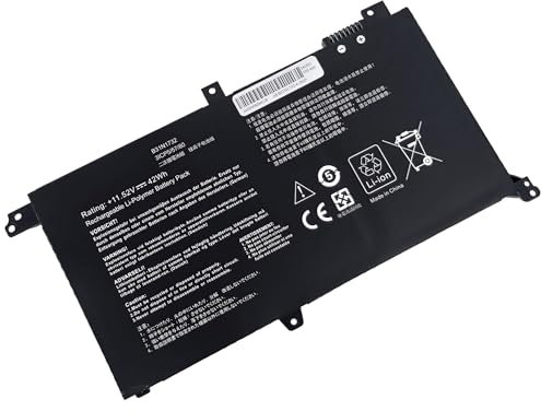 11.52V 42Wh B31N1732 B31Bi9H 3ICP5/57/81 Laptop Akku Ersatz für ASUS Vivobook S14 S430FA S430FN S430UF S430UA X430FN X430UF X430UN X571 X571G X571GD X571GT FX571GT FX571LH FX571LI F571GD F571GT