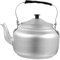 OFFSCH Tetera Cafetera De Mochilero Jarra Jarra Con Asa Taza De Café Helado Matraz Hervidor Eléctrico Hervidor De Agua Para Picnic Panera Tostadora Largo Aire Aleación De Aluminio Silver