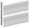 Clous Sans Tête Double Pointe pour Plinthes en Bois Massif - 100 Pièces | Vis Invisibles pour Fixation de Plinthes, Installation Facile sans Perçage, Clous de Finition pour Décoration Intérieure​