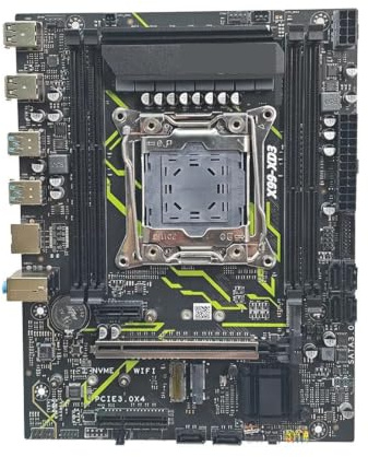 Kit combinato scheda madre X99 DDR3 TPM 2.0 PIN E5 2673 2676 2666 2678 V3 2686 V4 CPU 32 GB 1600 MHZ Set di memoria c612 x99(E5-2676V3,Motherboard+CPU+RAM)